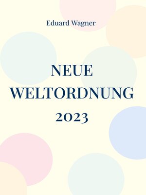 cover image of Neue Weltordnung 2023